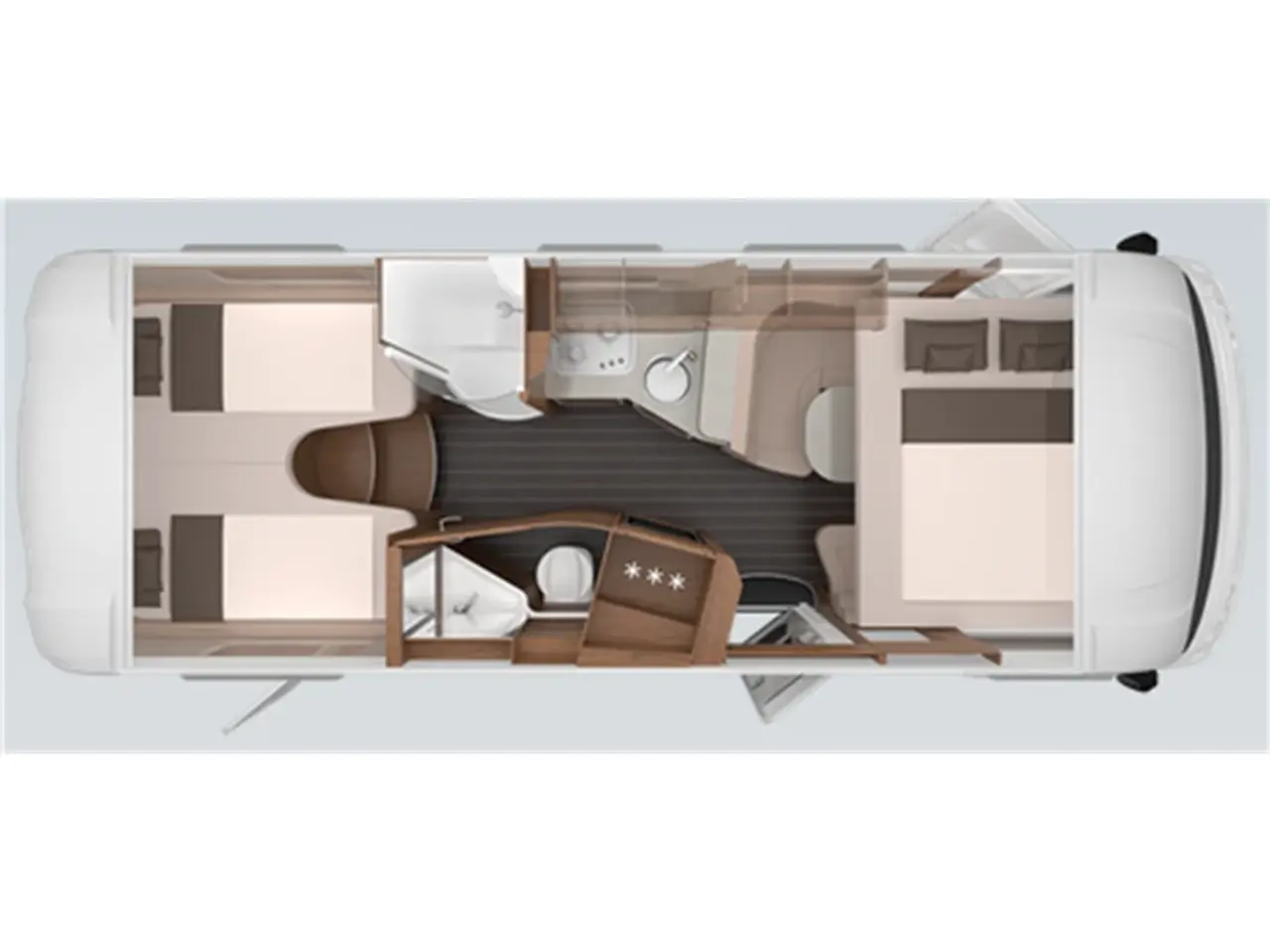 Billede 14 - 2018 - Knaus Sun I 700 LEG   Knaus Sun I 700 LEG med anh..træk 1800 kg.
