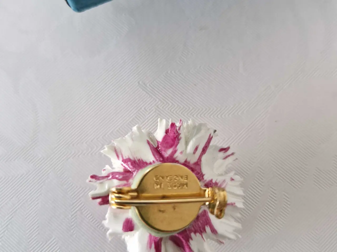 Billede 6 - Håndlavet vintage broche I glas