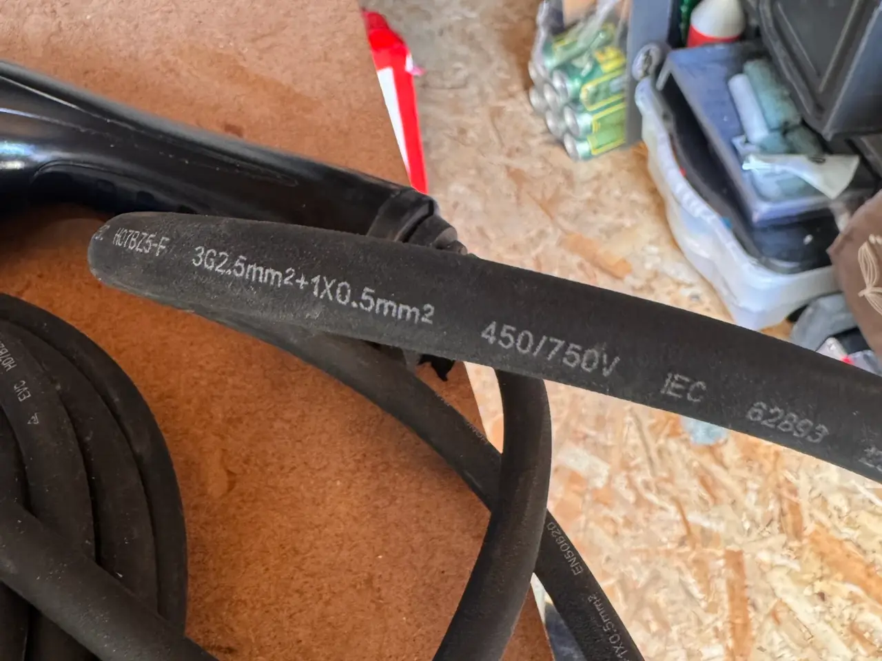 Billede 3 - Voldt mormorlader 15 meter – Type 2 – 8-16A / 3,7