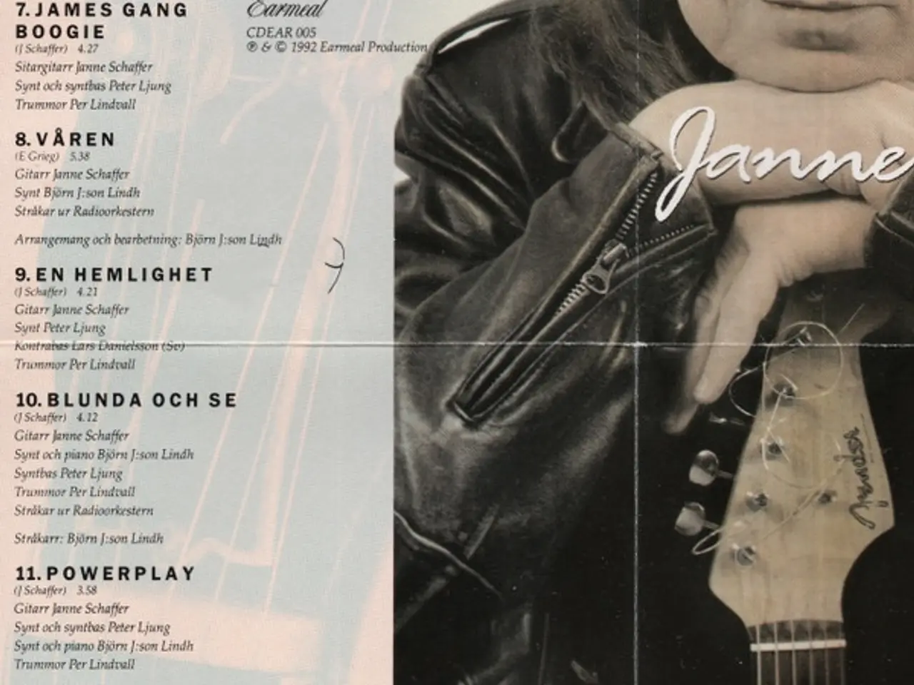 Billede 5 - Janne Schaffer – Ögonblick – CD