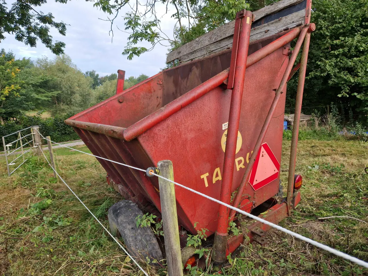 Billede 1 - Taarup tipvogn