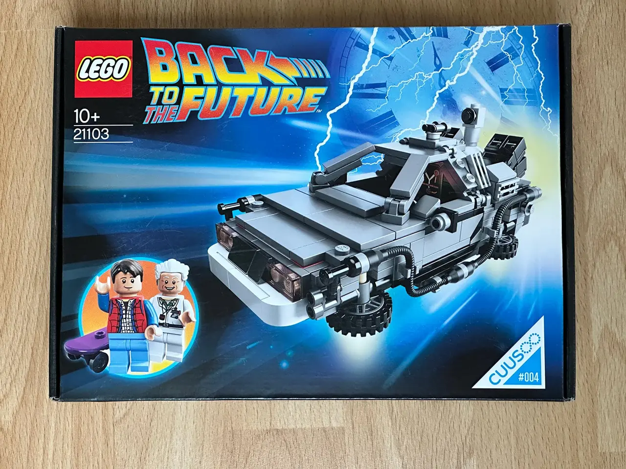 Billede 1 - LEGO sæt 21103 The DeLorean Time Machine