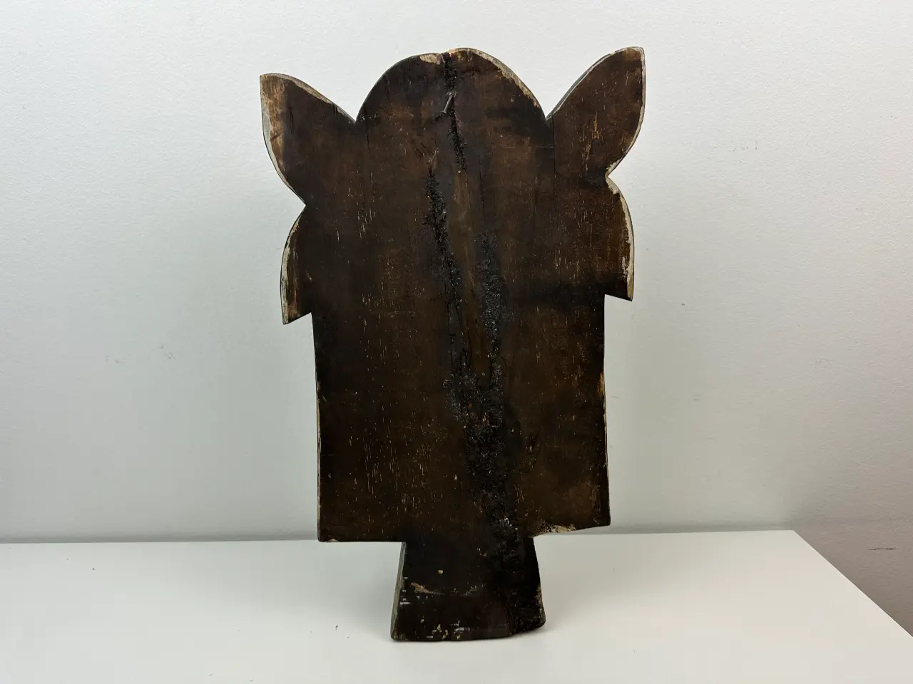 Billede 5 - Flot asiatisk træfigur / træskulptur