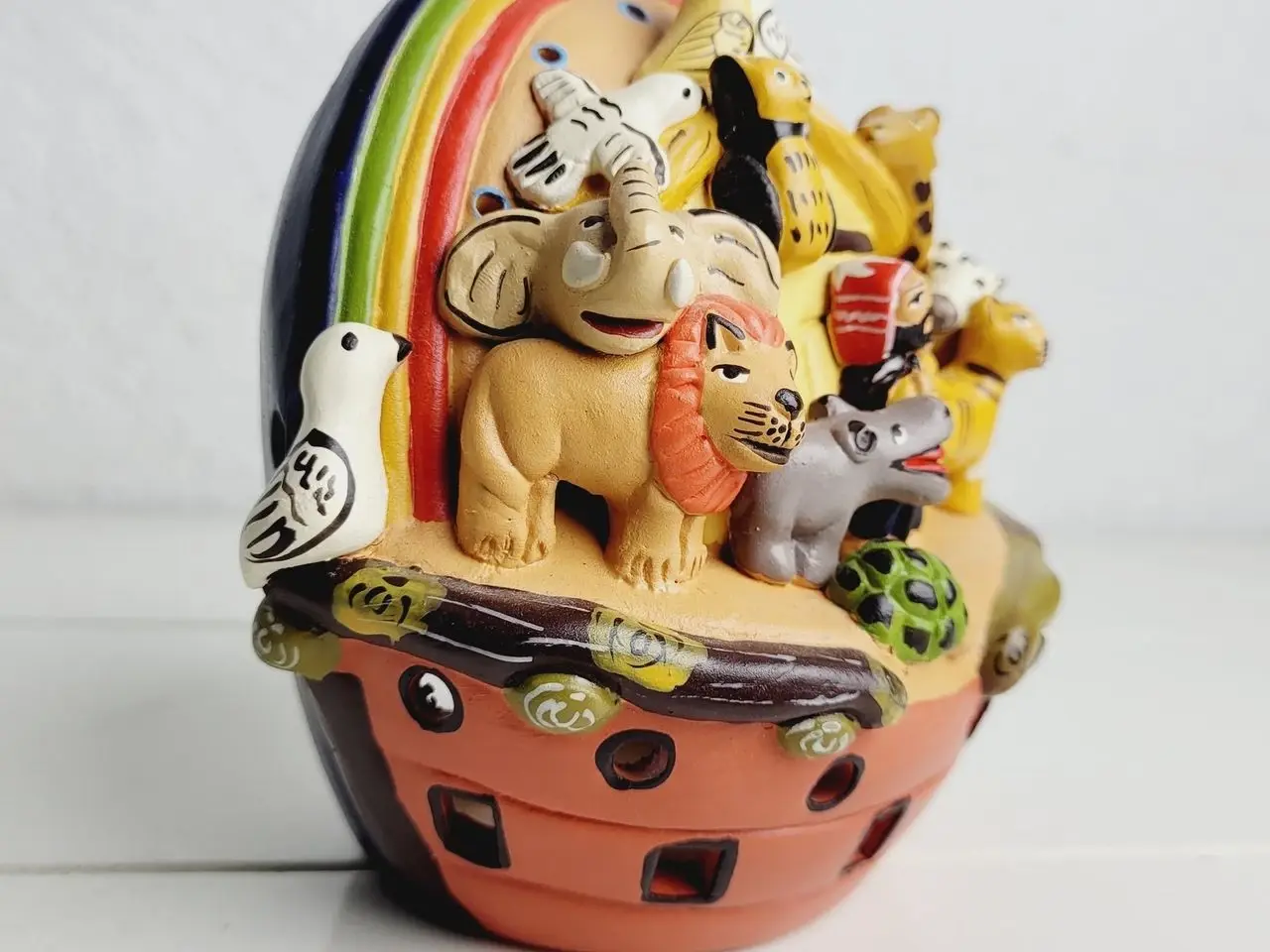 Billede 5 - ⭐️- Smuk Noahs Ark Fyrfadslysfigur