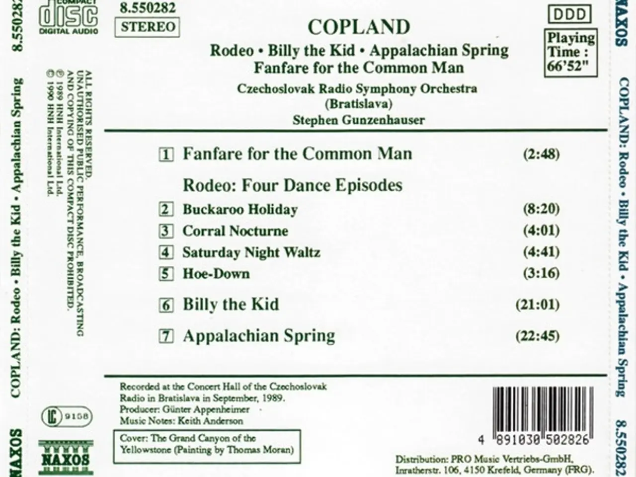 Billede 2 - Copland* – Rodeo • Billy The Kid •… – CD
