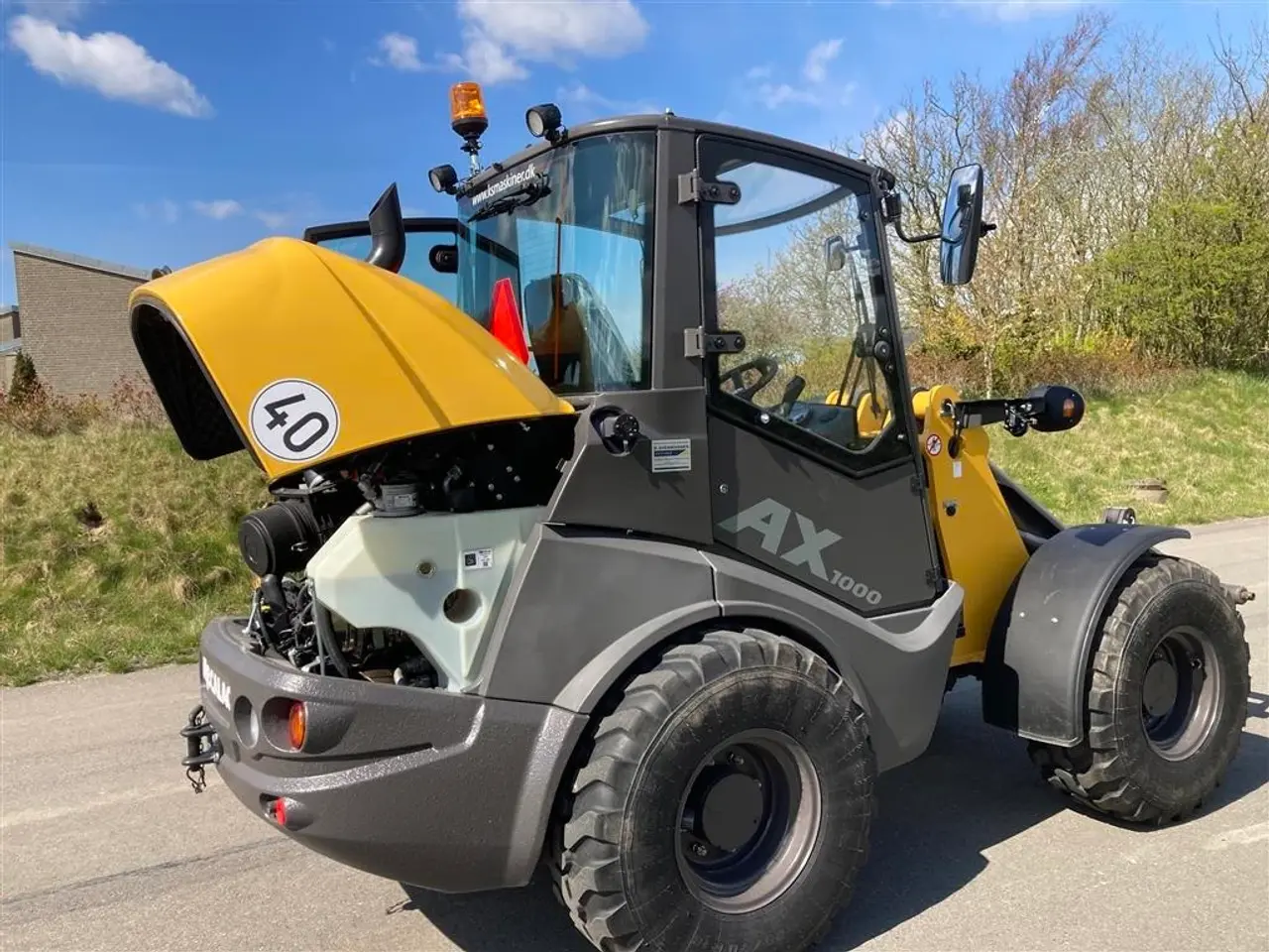 Billede 15 - Mecalac AX 1000 Monobom med hydraulisk hurtigskift