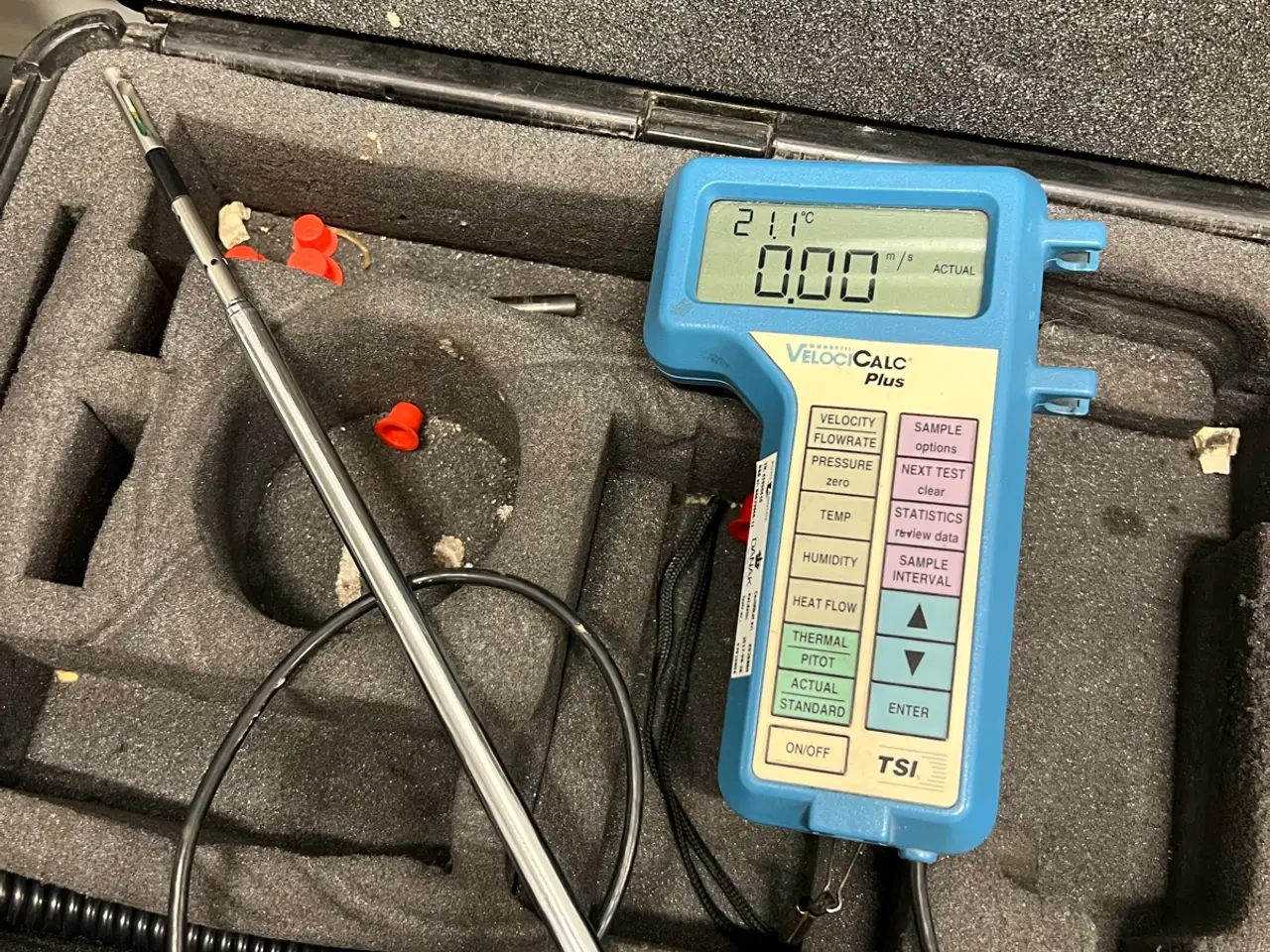 Billede 3 - Testo og TSI VelociCalc måleinstrumenter