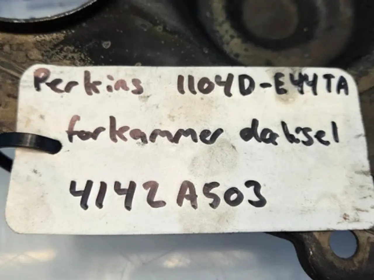 Billede 3 - Perkins 1104D-E44TA Forkammer Dæksel 4142A503