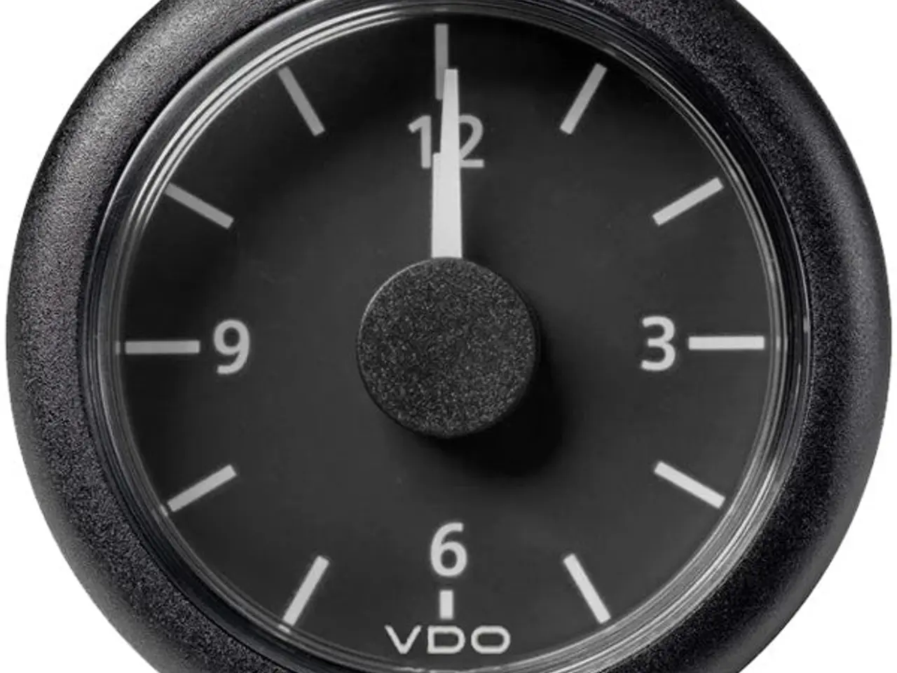 Billede 1 - VDO ur 24 V – sort, Ø52 mm