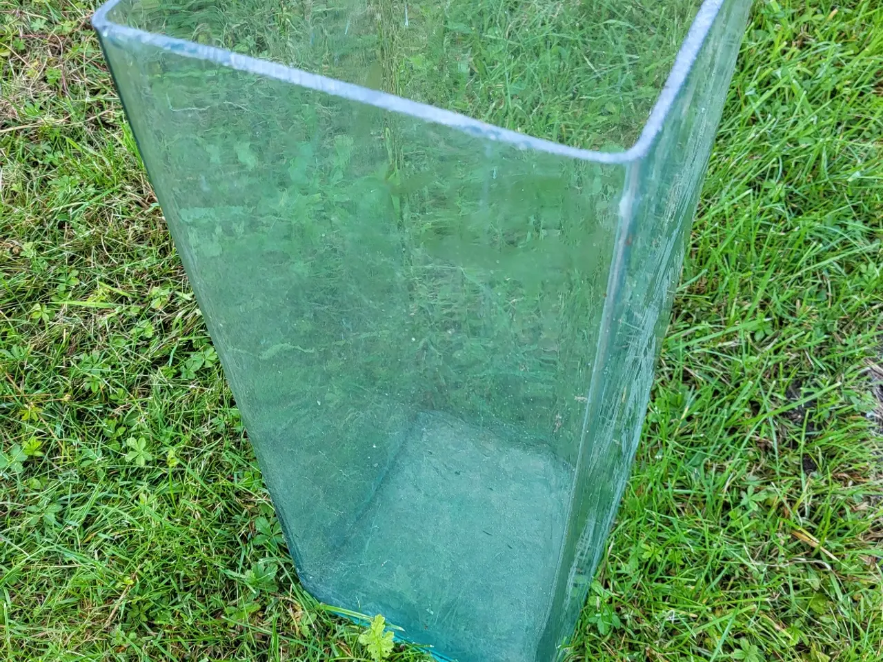 Billede 1 - Stor firkantet vase