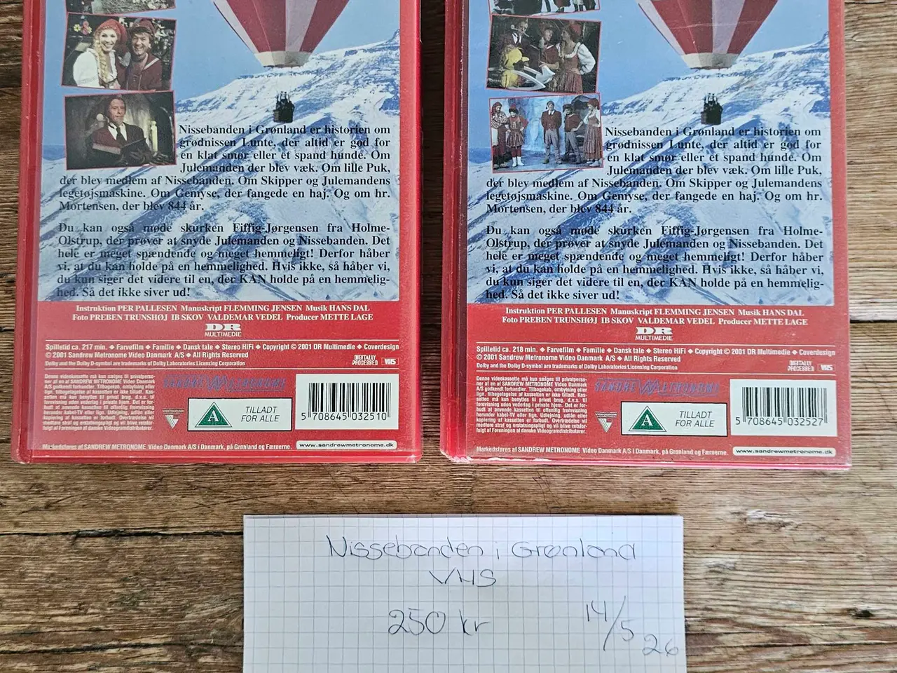 Billede 2 - Nissebanden I grønland VHS