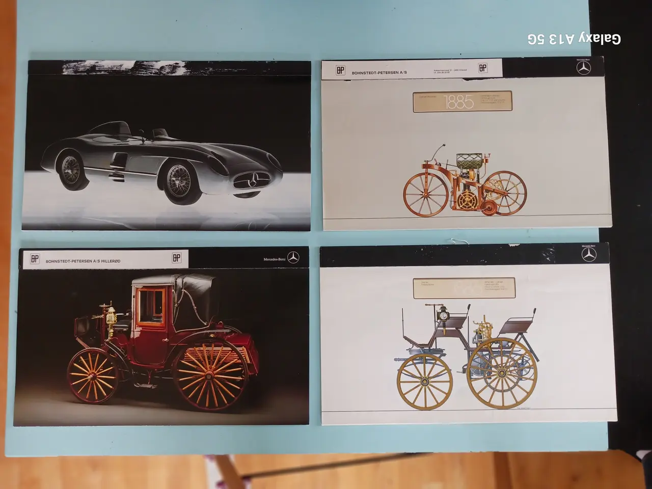 Billede 1 - Mercedes Benz bilkalender.