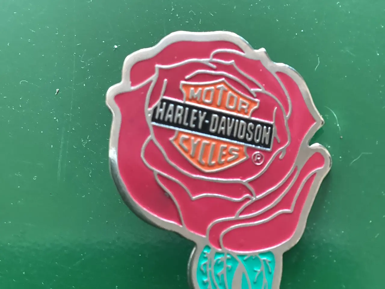 Billede 2 - Harley Davidson pin som rose fra 1992