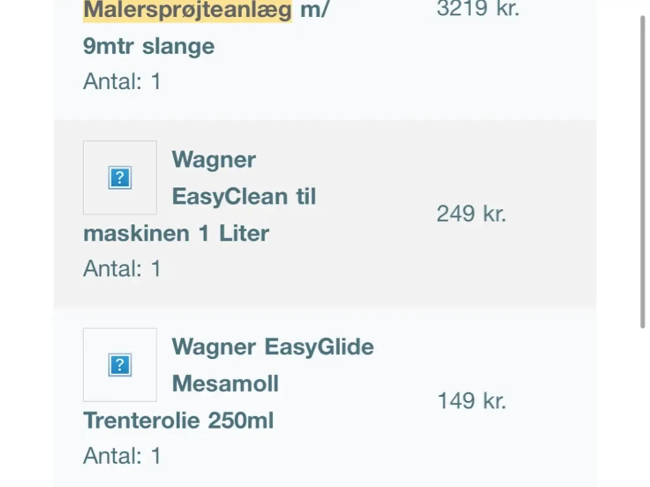 Billede 3 - Wagner malersprøjte control pro