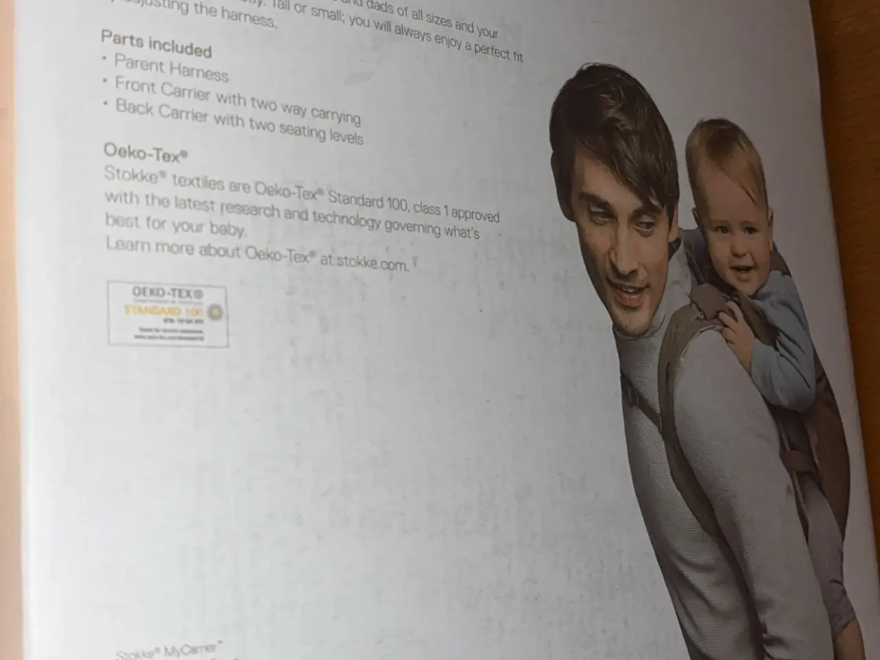 Billede 4 - Bæresele til baby og op