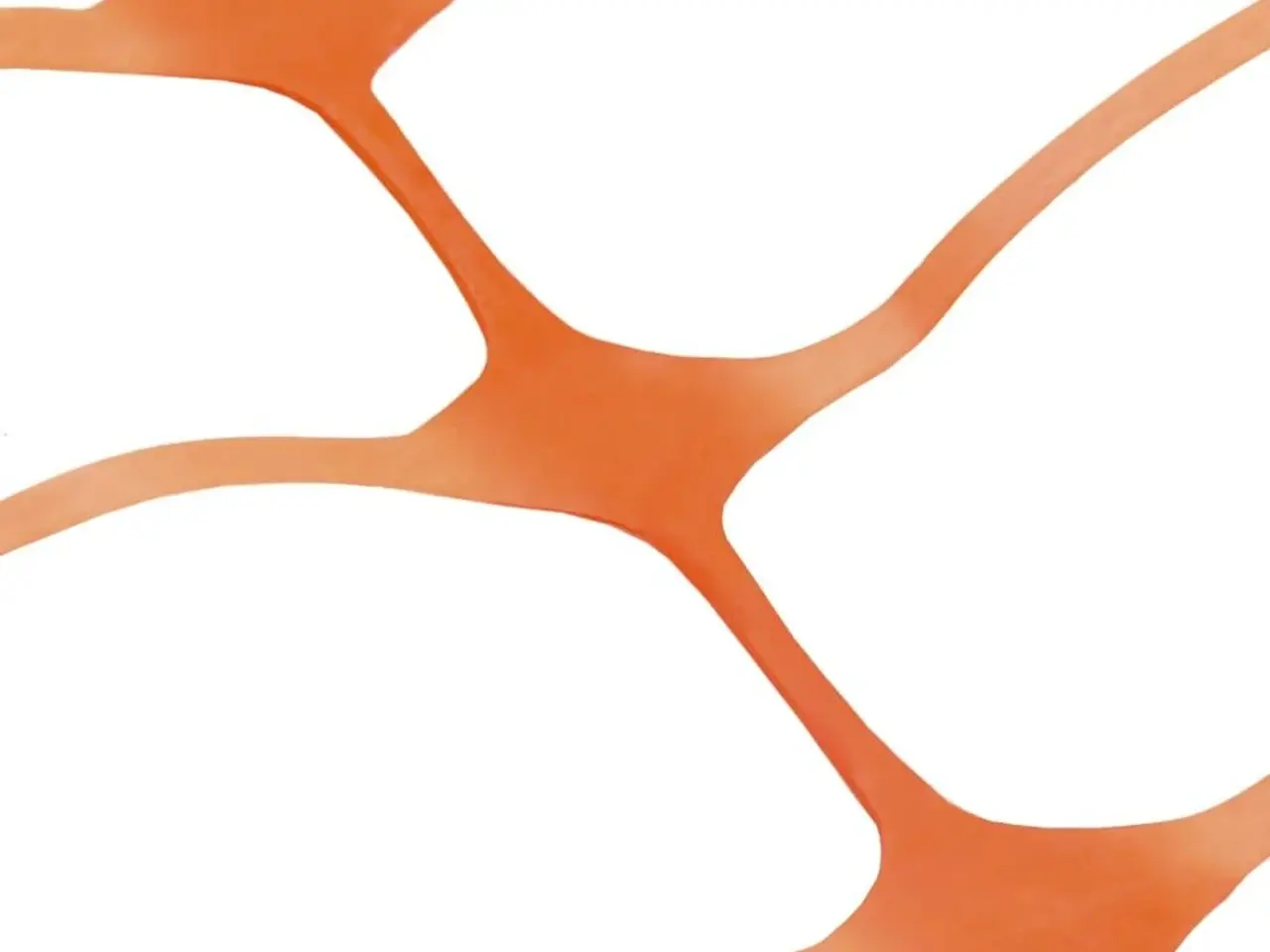 Billede 3 - Havehegn 30 m - orange sikkerhedshegn i HDPE