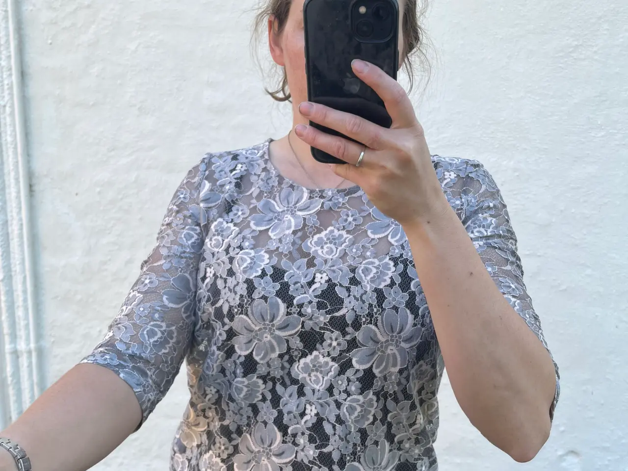 Billede 1 - Blonde trøje med 3/4 ærmer