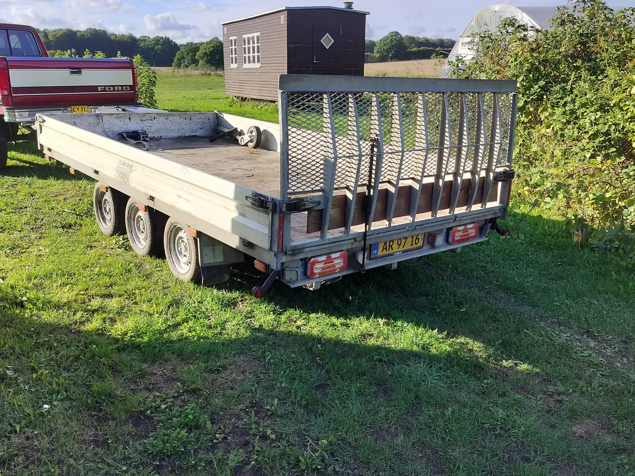 Billede 2 - Billig Udlejning af auto/maskin trailer.
