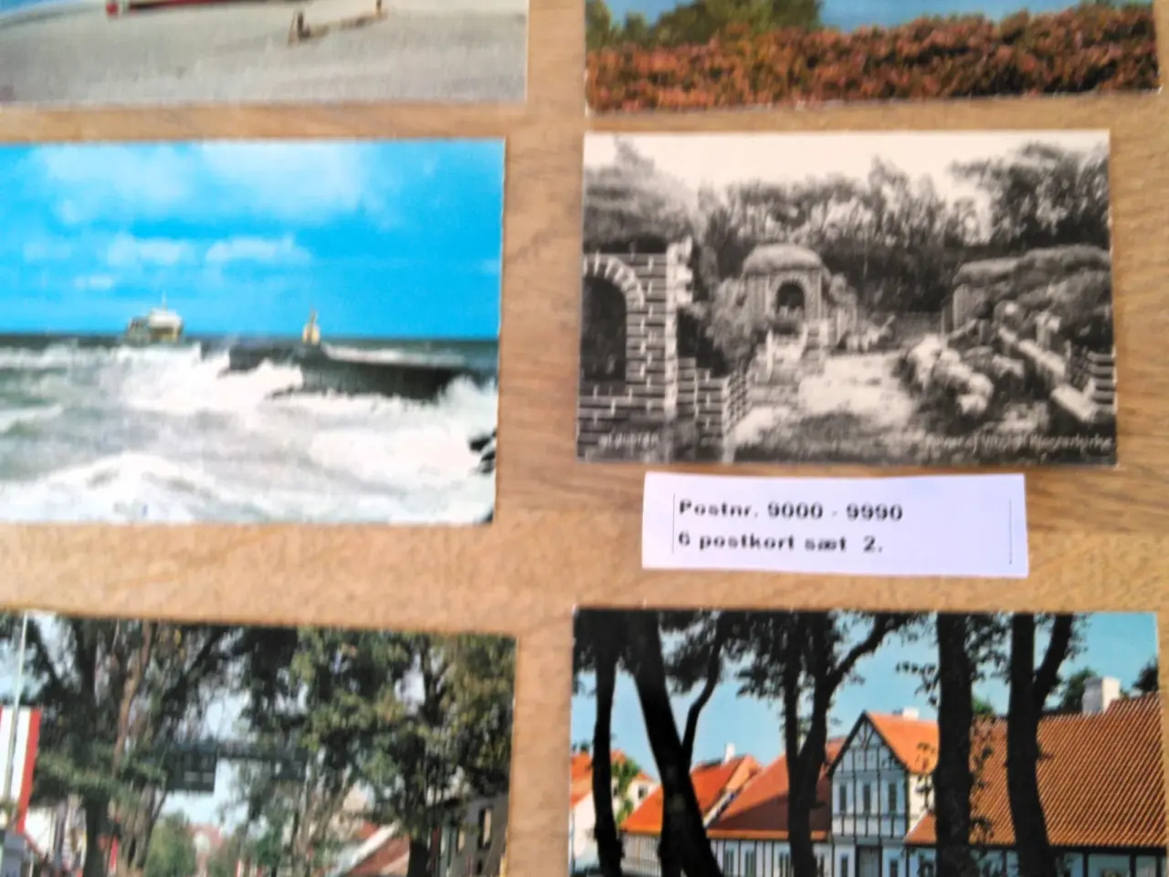 Billede 2 - 36 postkort by & egnskort postområde 9000 – 9990