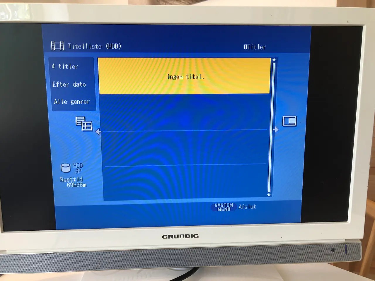 Billede 10 - Sony DVD afspiller med Harddisk optager