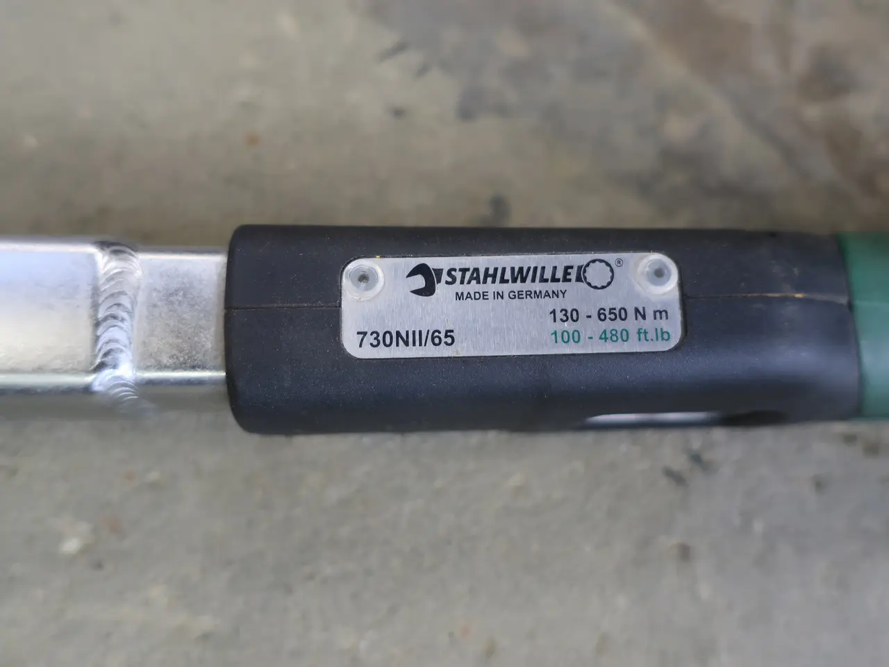 Billede 3 - Momentnøgle STAHLWILLW 130-650 Nm