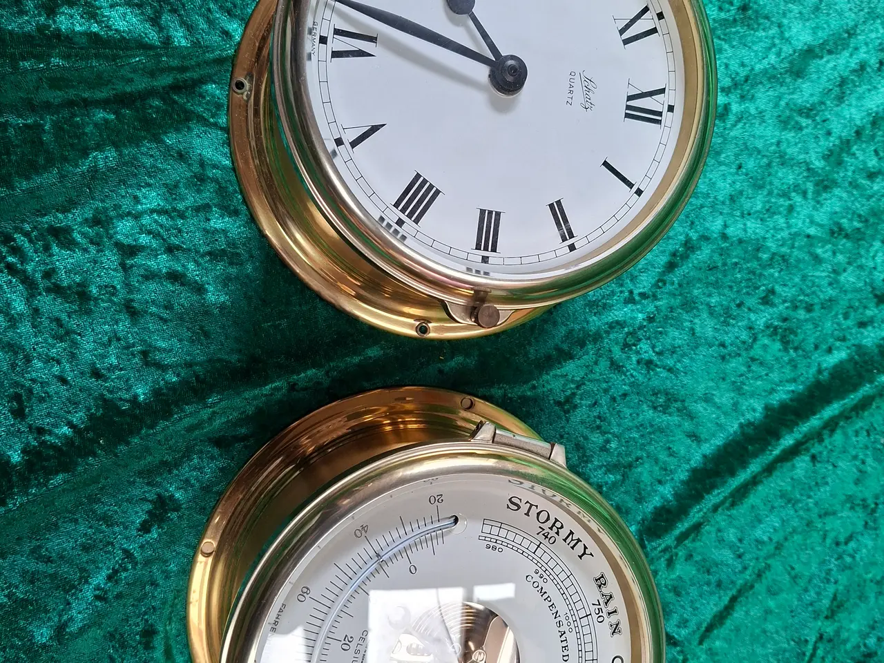 Billede 1 - Skibsur og hygrometer