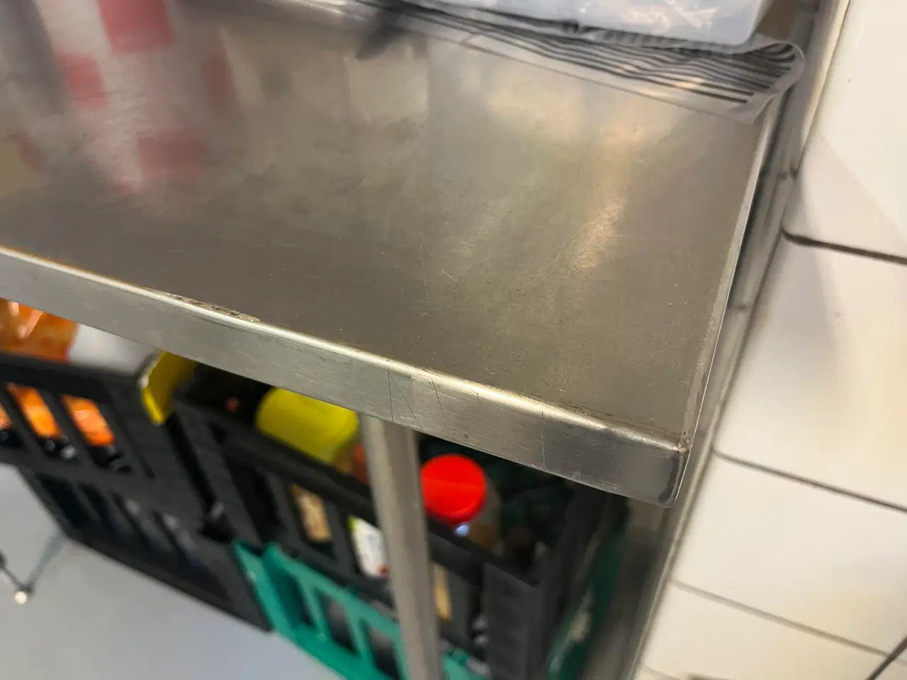 Billede 2 - Afsætnings bord i ruststål