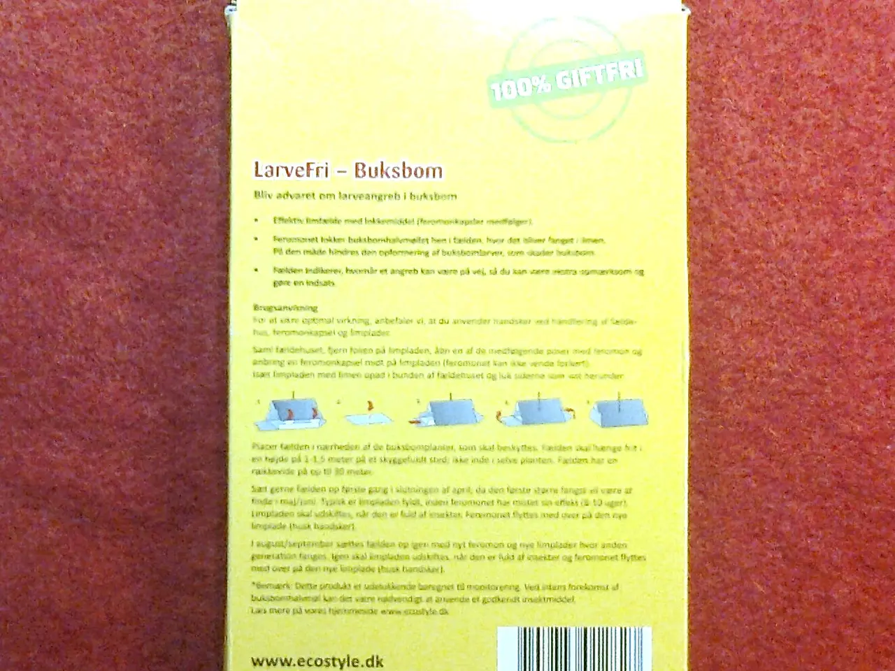 Billede 3 - ECOstyle LarveFri Buksbom 4-Pak ** Insektnet 3x6 m