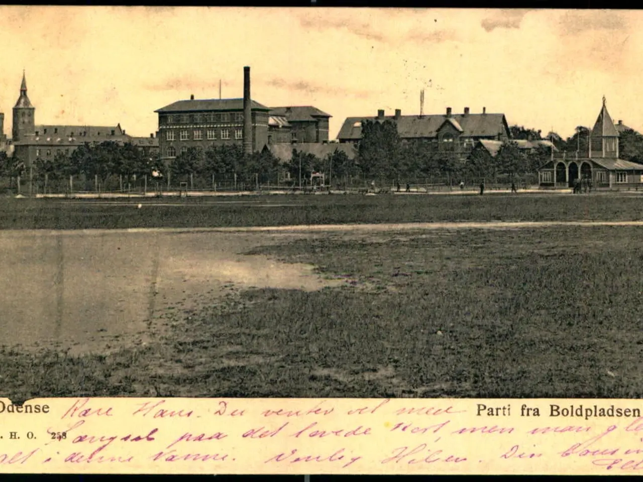 Billede 1 - Odense - Parti fra Boldpladsen H.H.O. 258 - Ubrugt