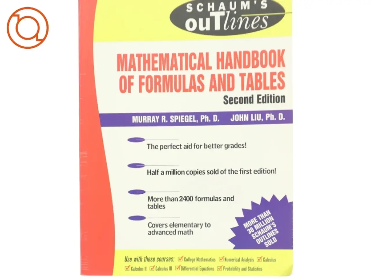 Billede 1 - Mathematical handbook of formulas and tables (Bog)