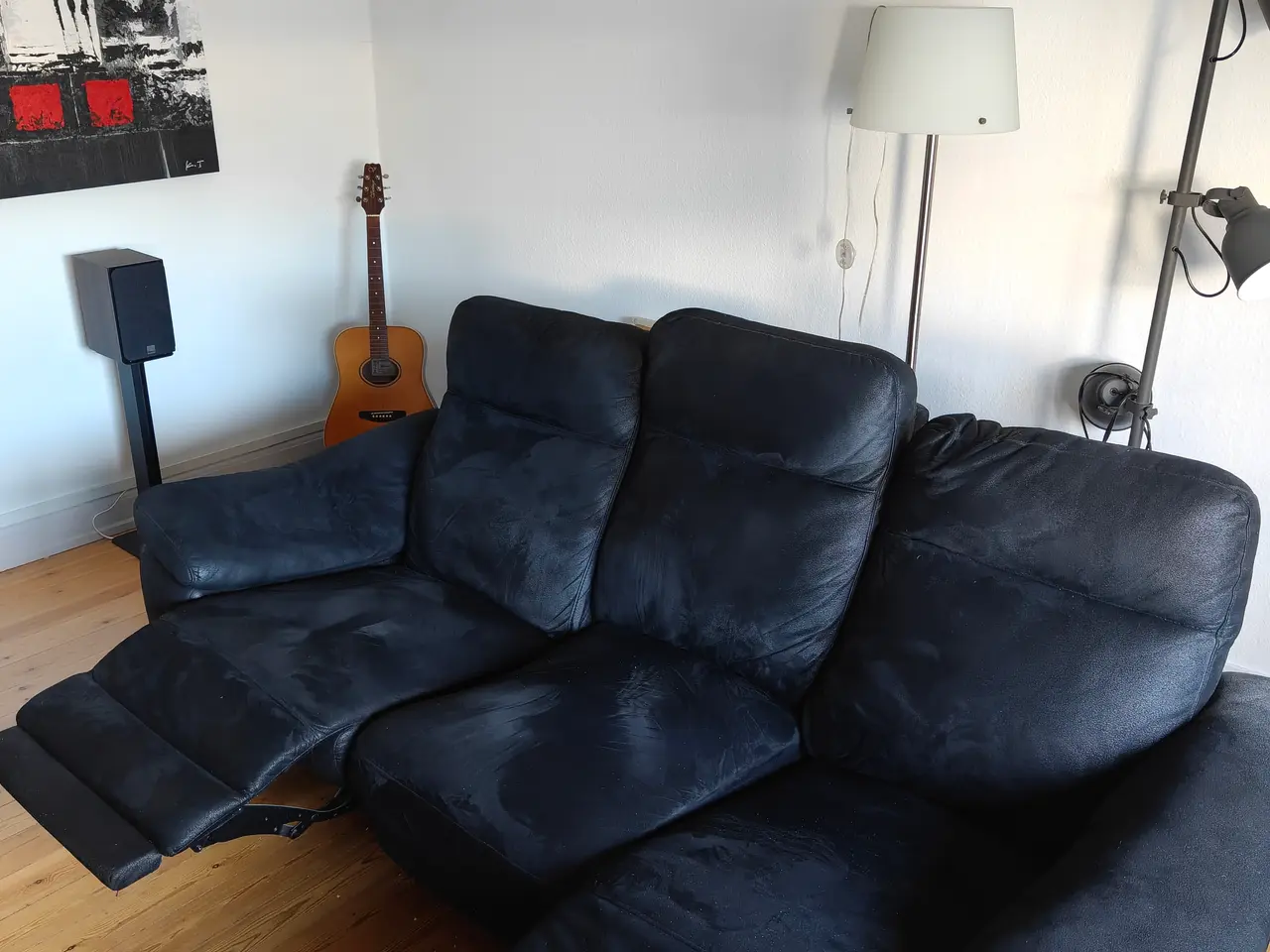 Billede 4 - Selesta sofa med elektrisk recliner – stof