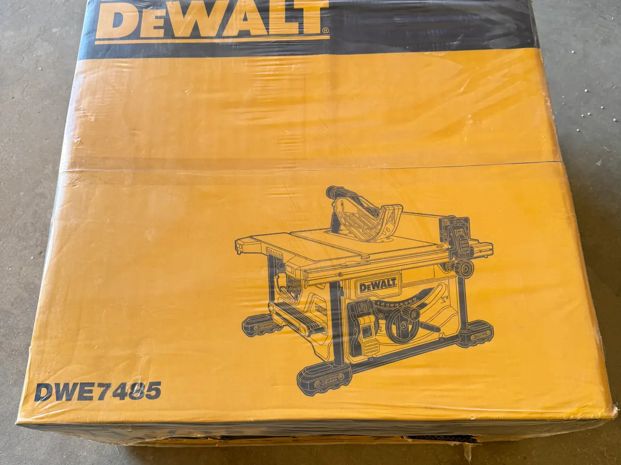 Billede 2 - DeWalt Rundsav med bord DWE 7485 + DE 7400