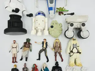 Star wars legetøj sælges samlet