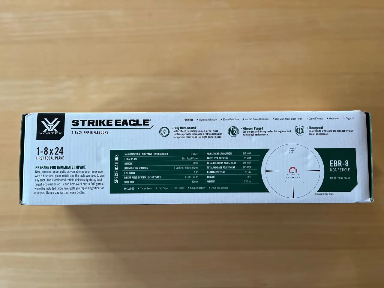 Billede 3 - Vortex Strike Eagle 1-8x24FFP