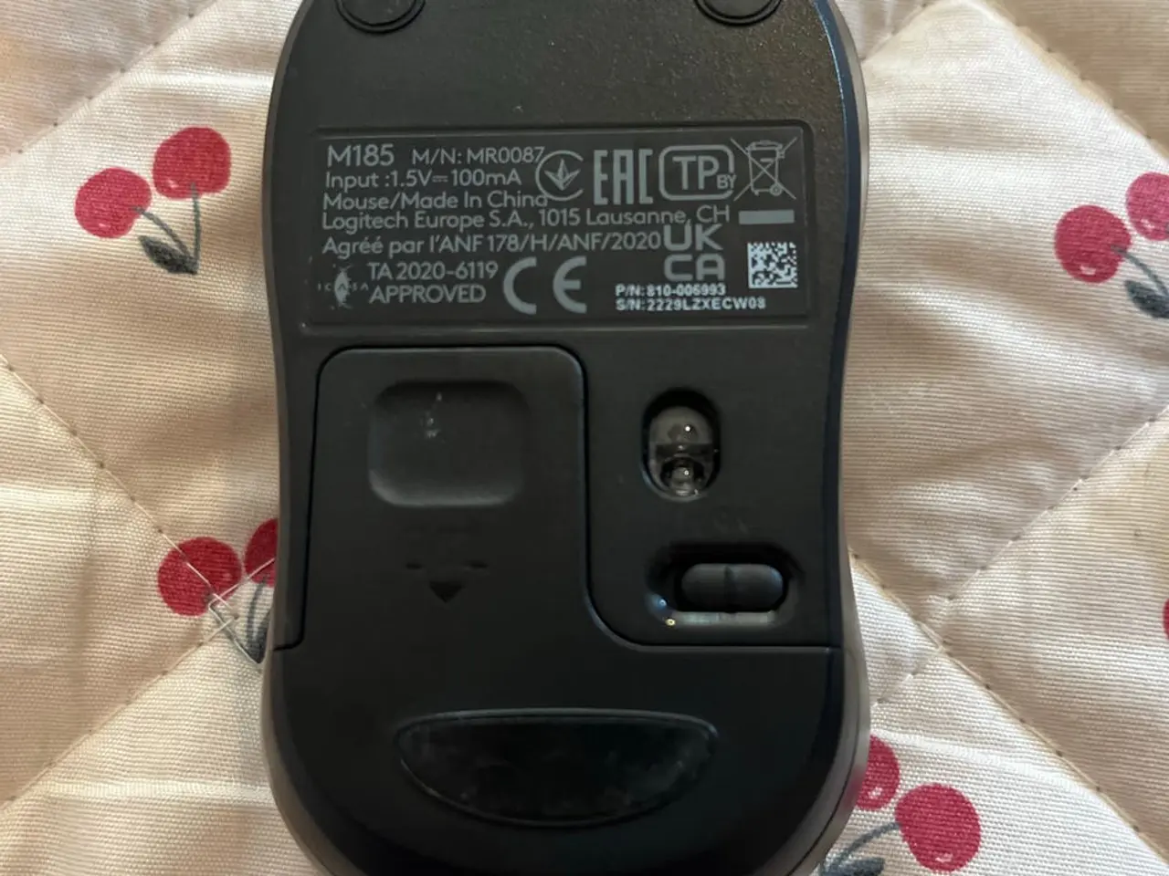 Billede 3 - Logitech M185 trådløs mus sort