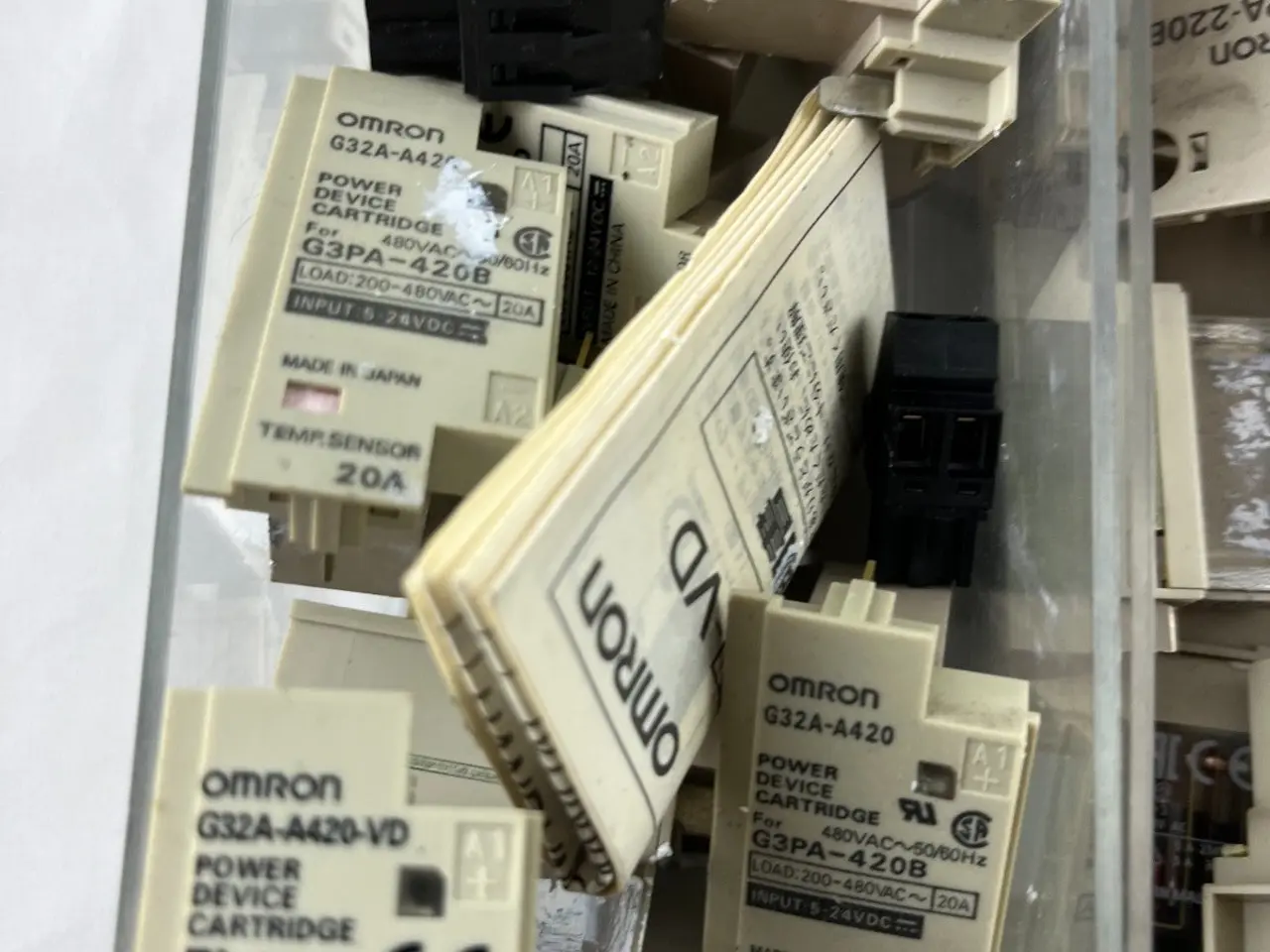 Billede 10 - Omron G3PA-420B-VD Solid State relæ parti 20A SSR