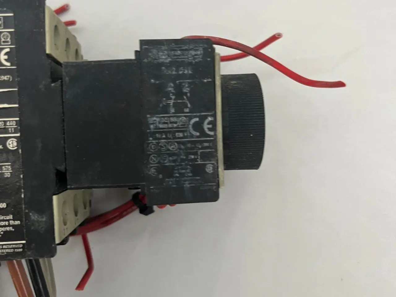 Billede 7 - Telemecanique 40A AC kontaktor + LA2 DS2 Pneumatic