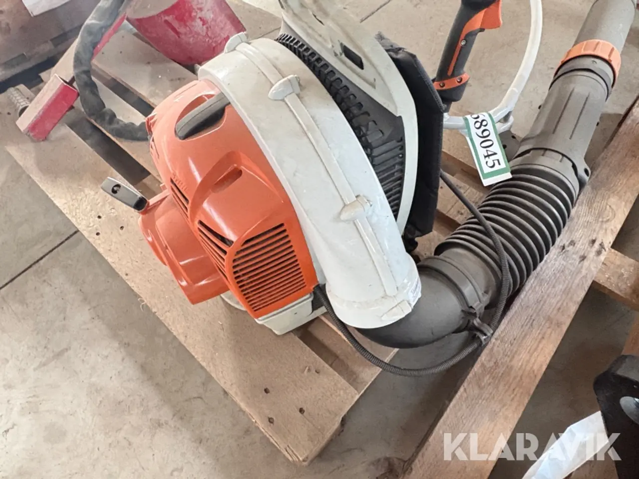 Billede 9 - Løvblæser rygbåren Stihl BR450