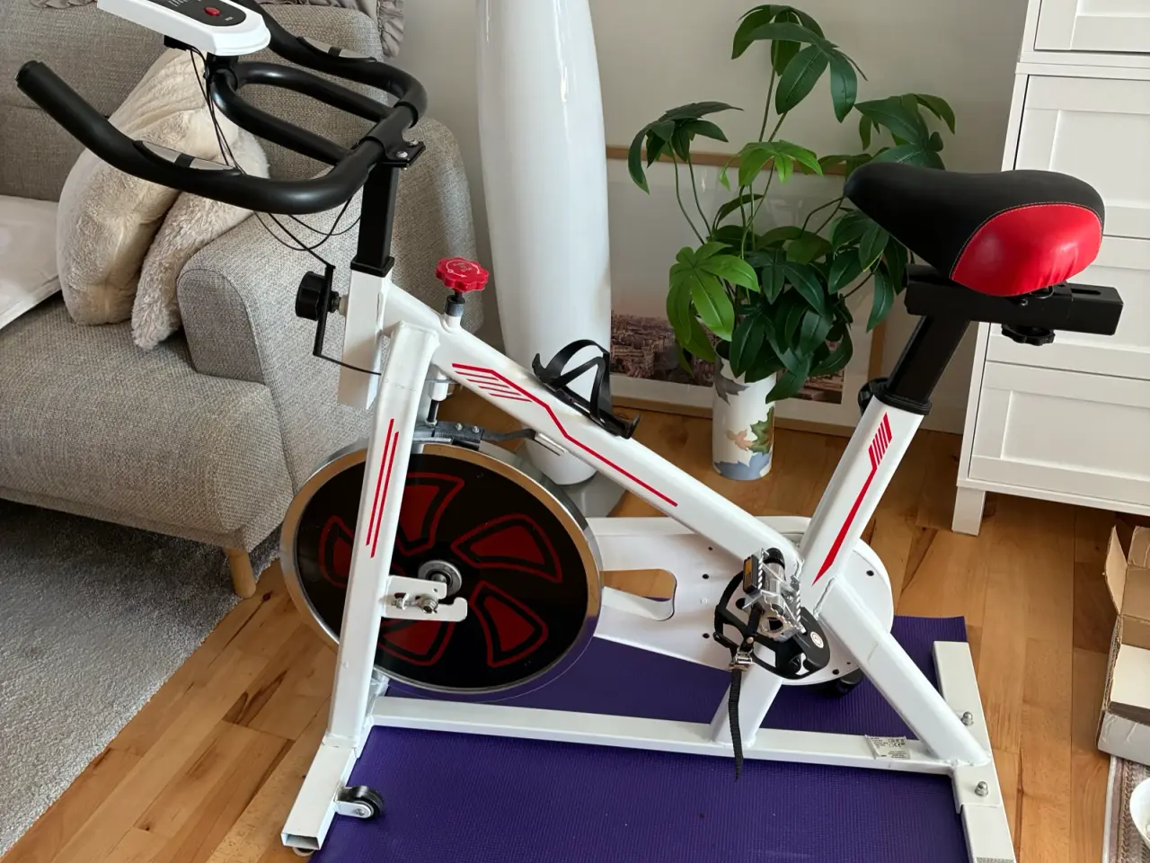 Billede 1 - Motionscykel hv