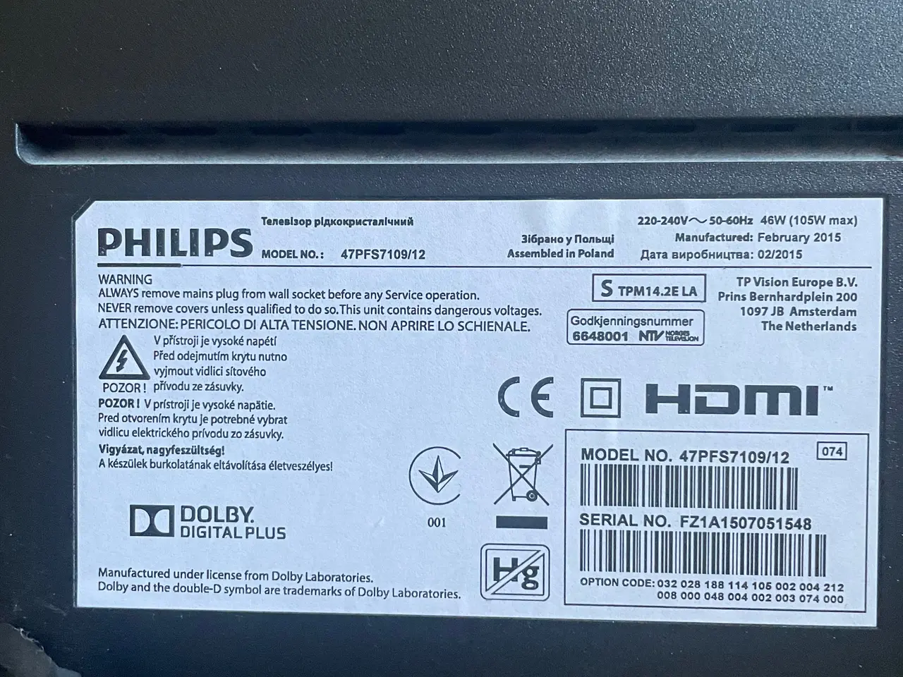 Billede 3 - Philips 42” smart tv