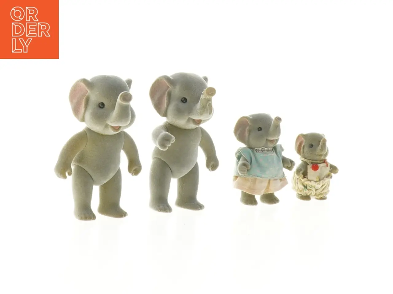 Billede 1 - Elefantfigurer fra sylvanian (str. 5 cm til 9 cm høj)