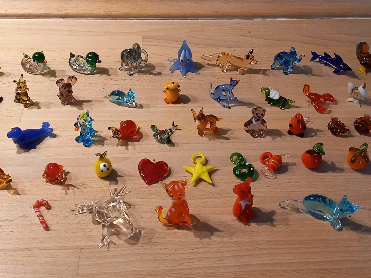 Billede 3 - Samlet salg af glasdyr. Store og små