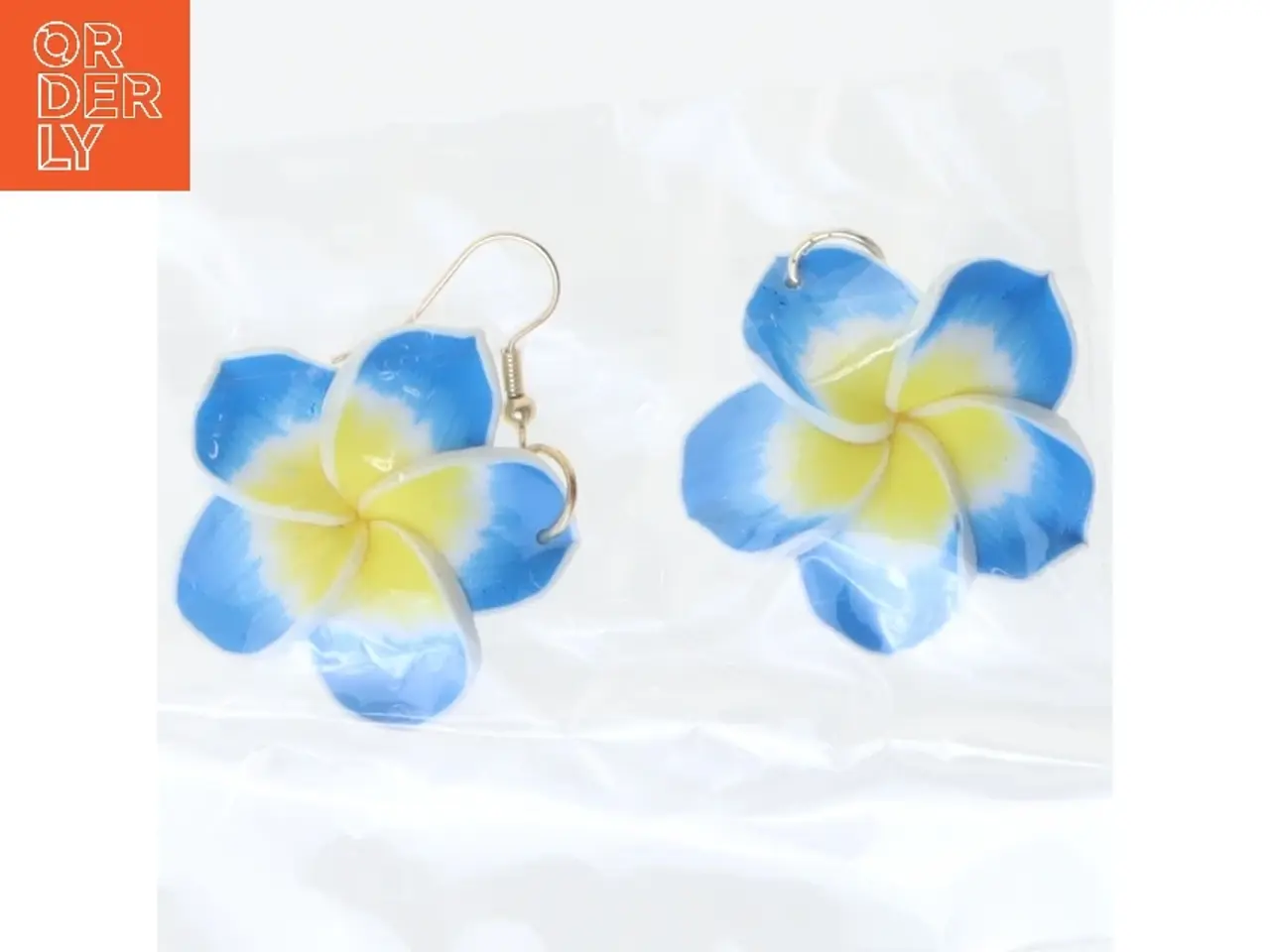 Billede 2 - Blomst øreringe (str. Ø 3,5 cm)