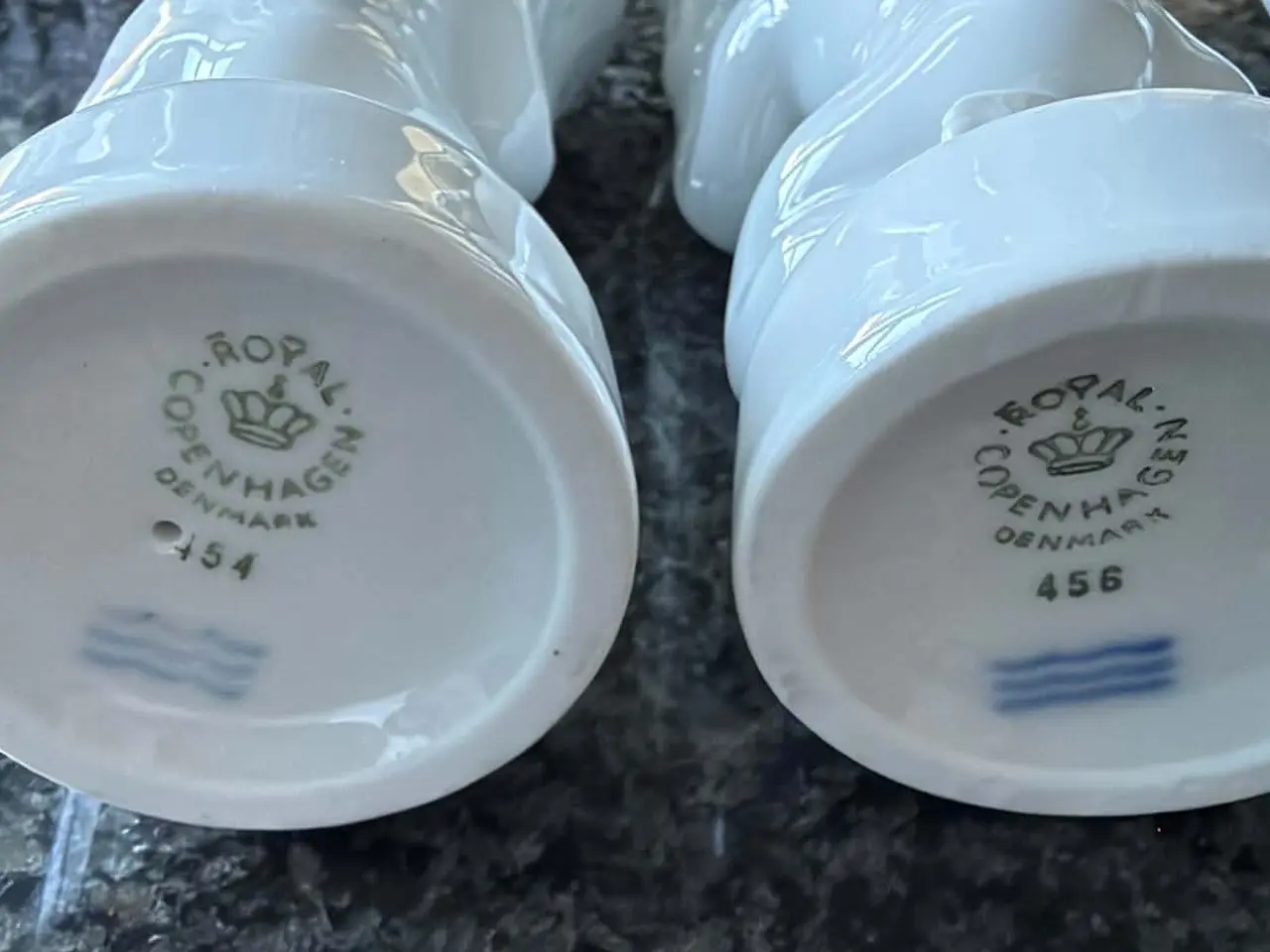 Billede 2 - Royal Copenhagen ”De fire piner” komplet sæt