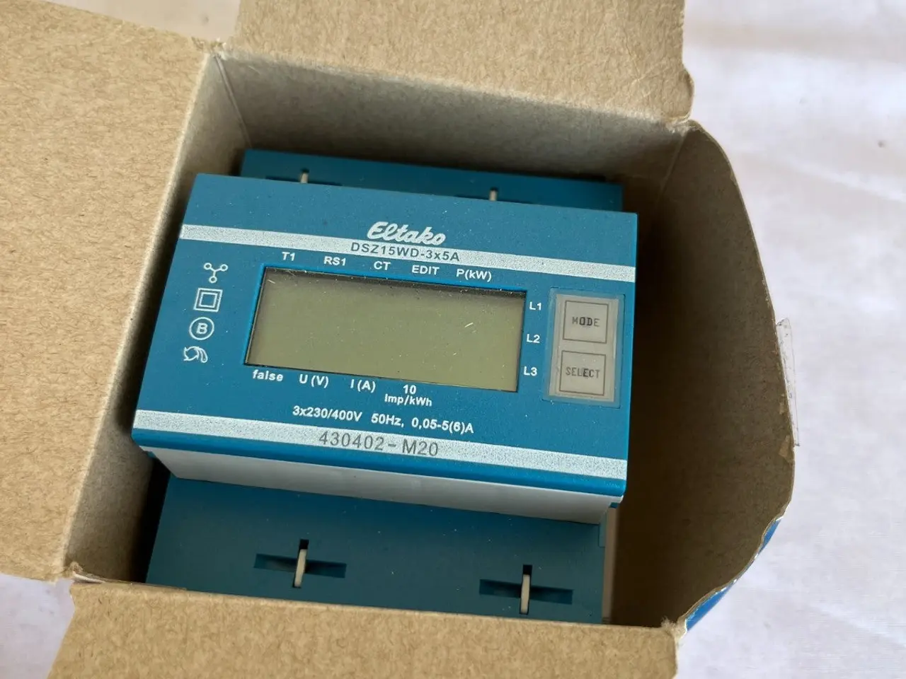 Billede 6 - Eltako DSZ15WD-3x5A MID 3-Phase Energy Meter