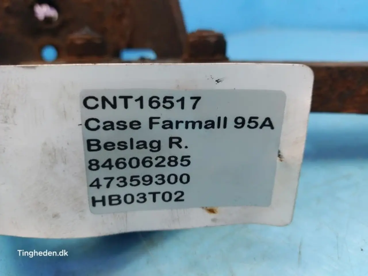 Billede 17 - Case Farmall 95A Hjulskærm Beslag R. 84606285