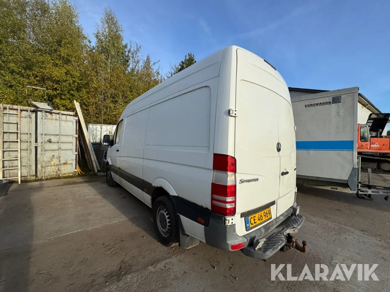 Billede 4 - Varebil Mercedes-Benz Sprinter 316 CDI med komplet reolsystem