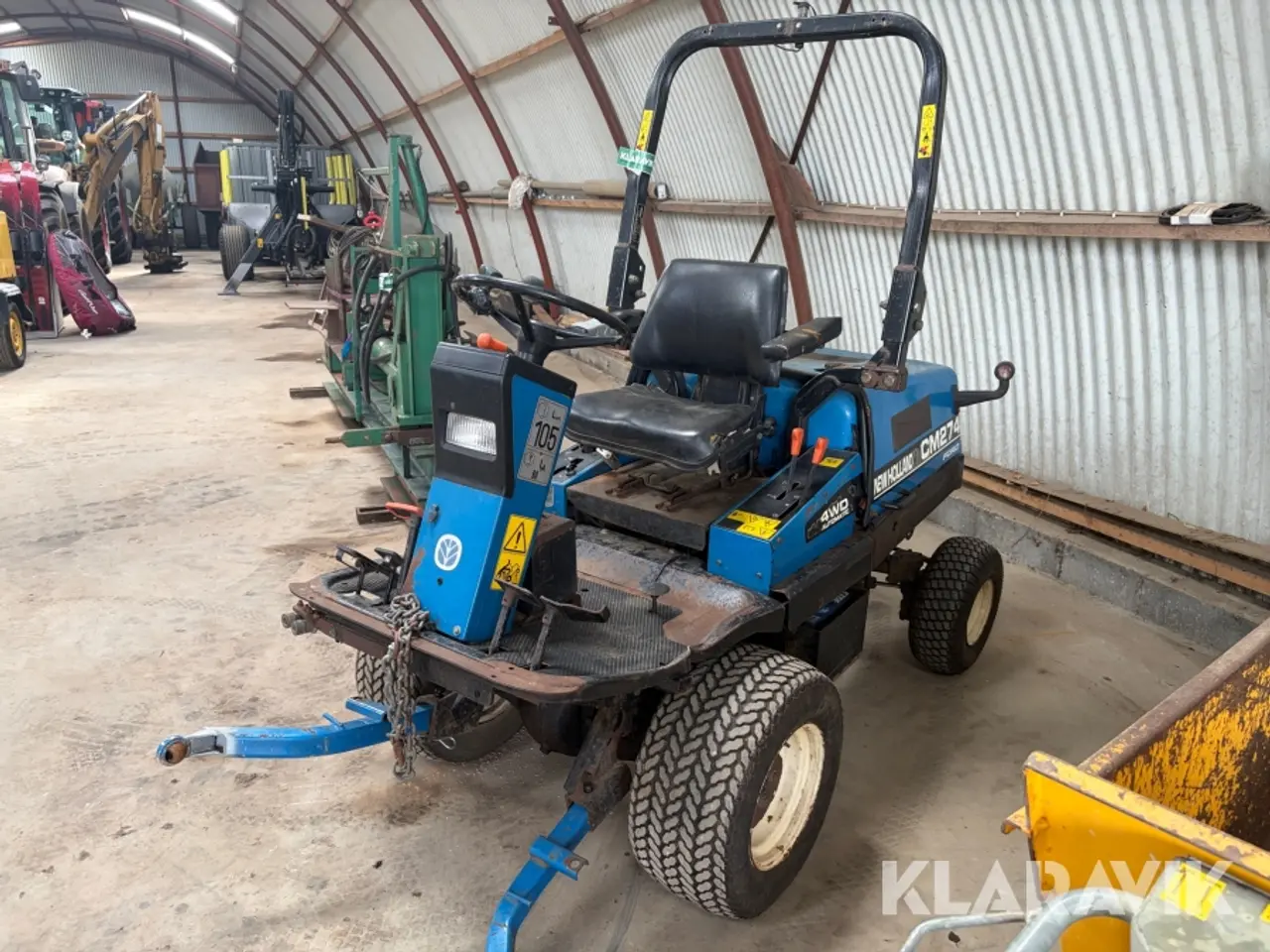 Billede 1 - Redskabsbærer Ford New Holland CM274 - 4WD Automatic