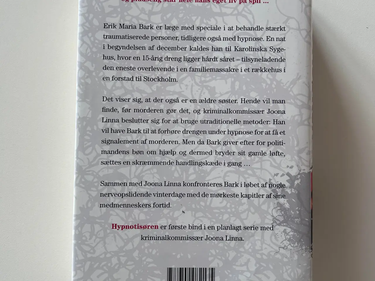 Billede 2 - Lars Kepler bog, Hypnotisøren