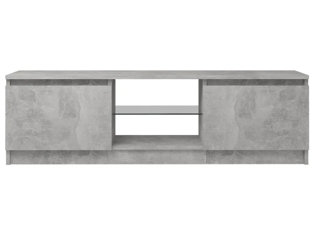 Billede 9 - Tv-skab med LED-lys 120x30x36 cm betongrå